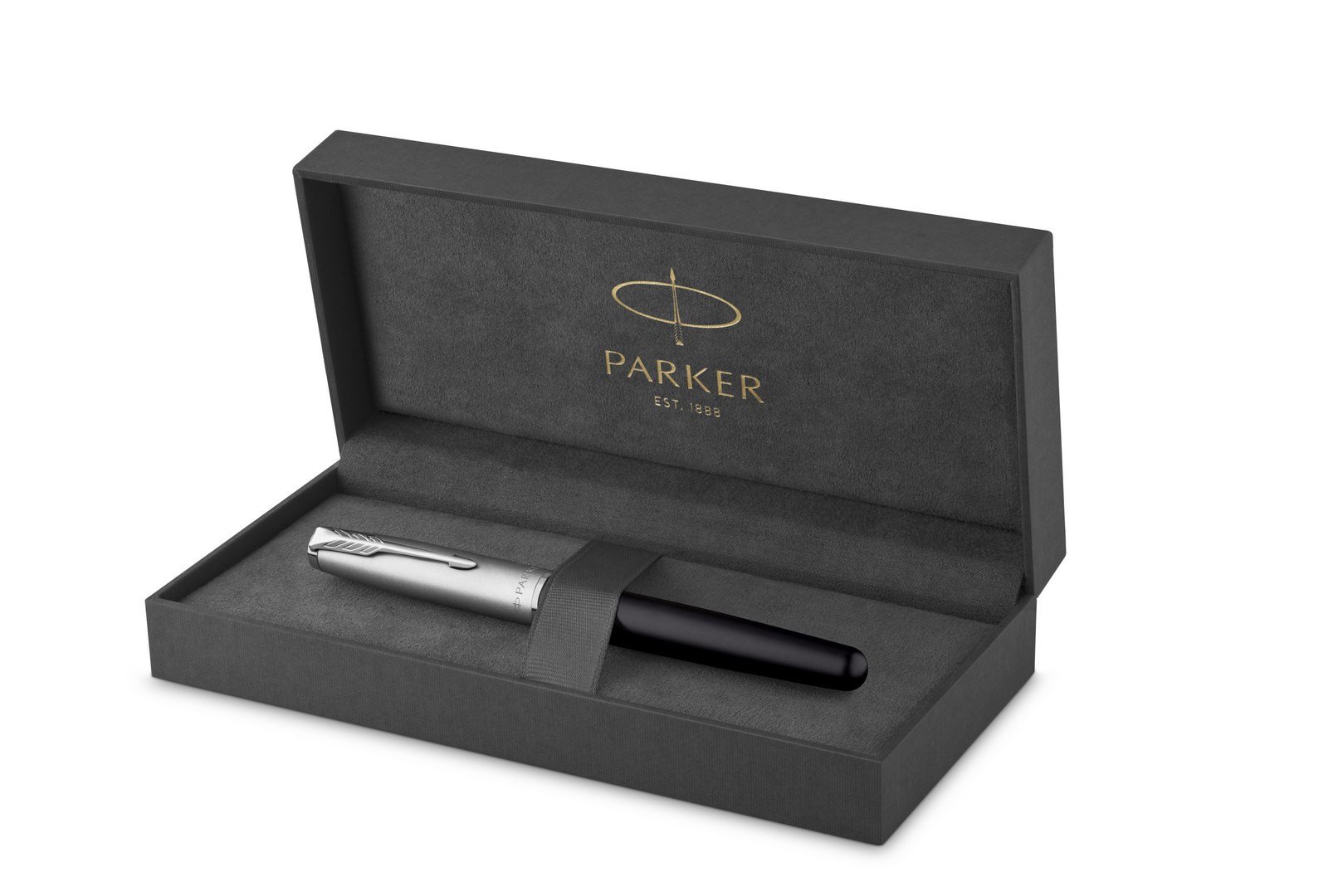 Pióro wieczne Parker Sonnet Sand Blasted Metal Black CT